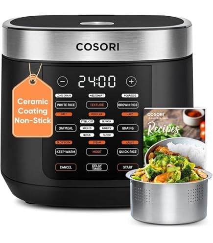 VitaClay VF7700-6 Chef Gourmet 6-Cup Rice and Slow Cooker : Amazon